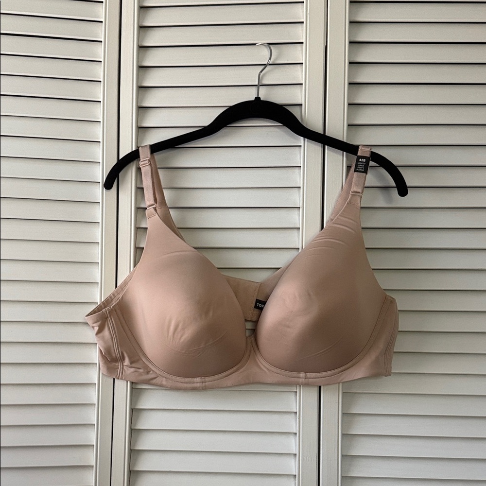 Torrid Curve Women's DustyRose/Nude Bra 42B NWT